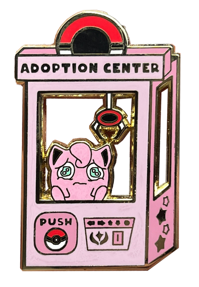 Pokemon: Jigglypuff Adoption Center Enamel Pin (ONLINE ORDER ONLY)