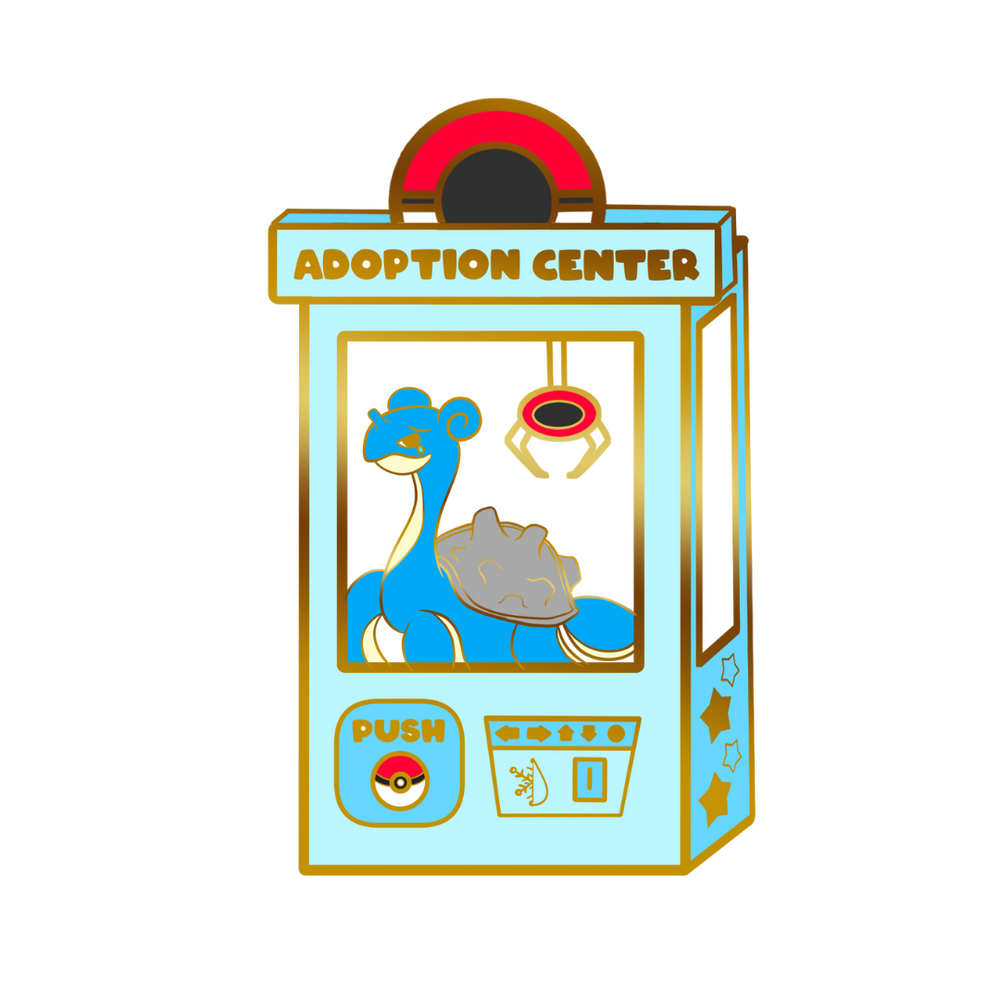 Pokemon: Lapras Adoption Center Enamel Pin (ONLINE ORDER ONLY)