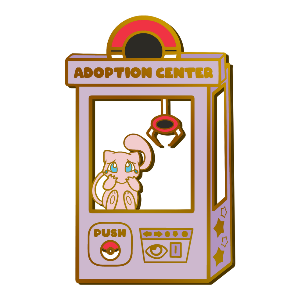 Pokemon: Mew Adoption Center Enamel Pin (ONLINE ORDER ONLY)