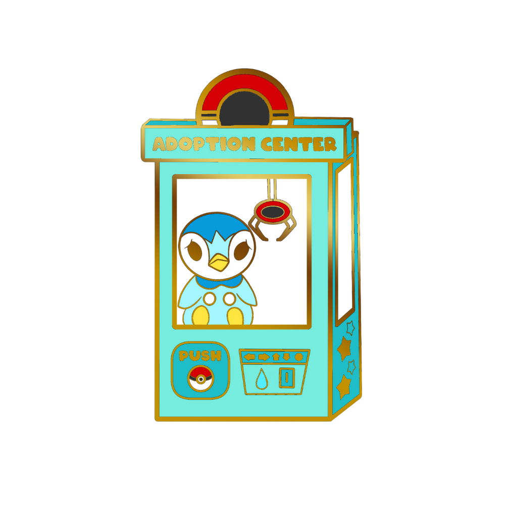 Pokemon: Piplup Adoption Center Enamel Pin (ONLINE ORDER ONLY)