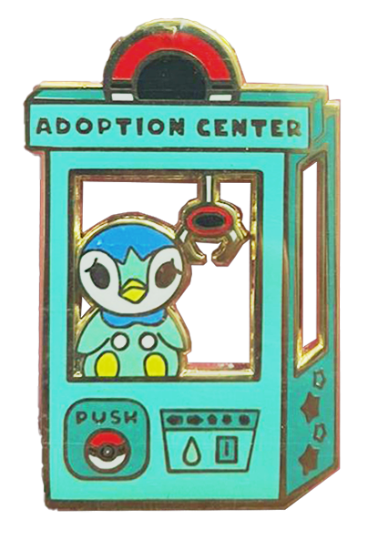 Pokemon: Piplup Adoption Center Enamel Pin (ONLINE ORDER ONLY)