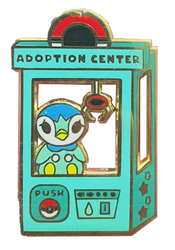 Pokemon: Piplup Adoption Center Enamel Pin (ONLINE ORDER ONLY)