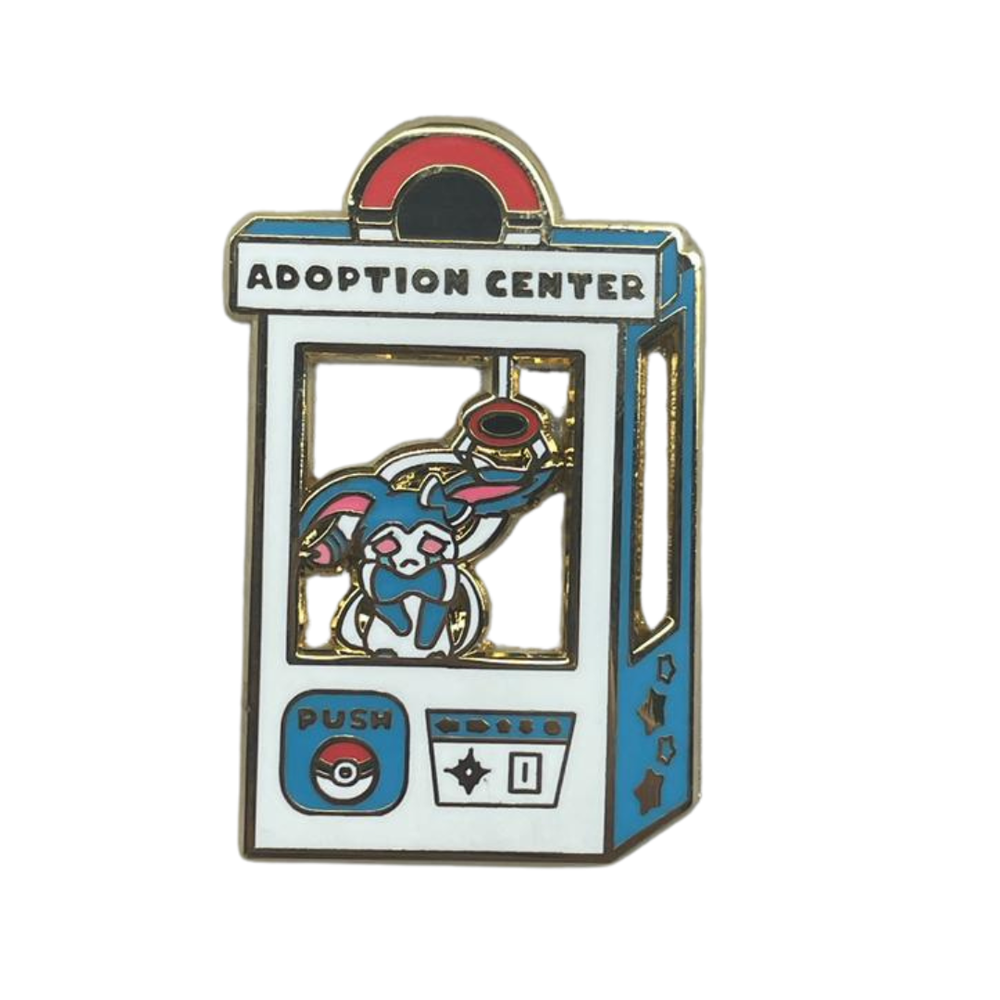 Pokemon: Shiny Sylveon Adoption Center Enamel Pin (ONLINE ORDER ONLY)