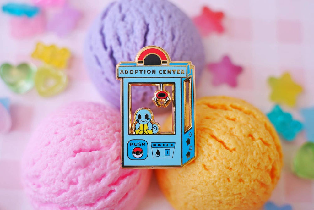 Pokemon: Squirtle Adoption Center Enamel Pin (ONLINE ORDER ONLY)