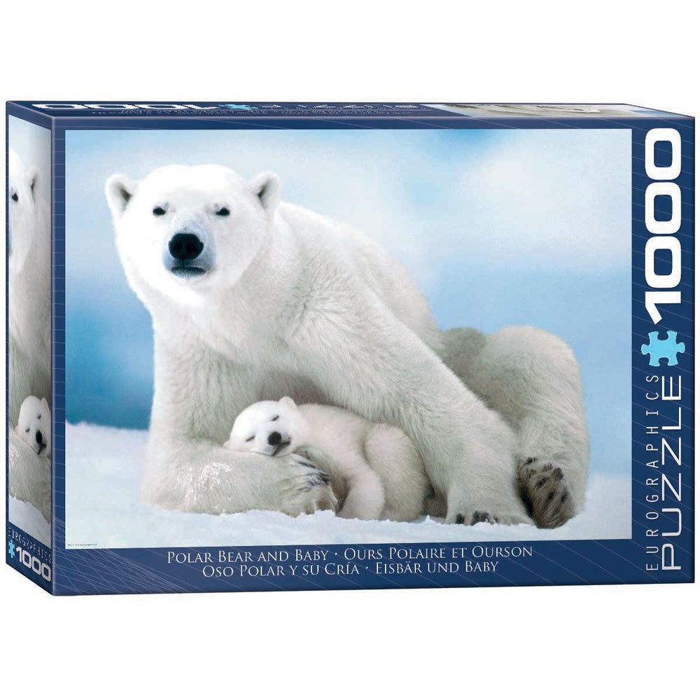 Polar Bear & Baby 1000 Piece Jigsaw Puzzle Eurographics (ONLINE ORDER ONLY)