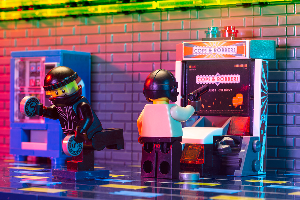 B3 Customs® Cops & Robbers Arcade Game (Online Order Only)