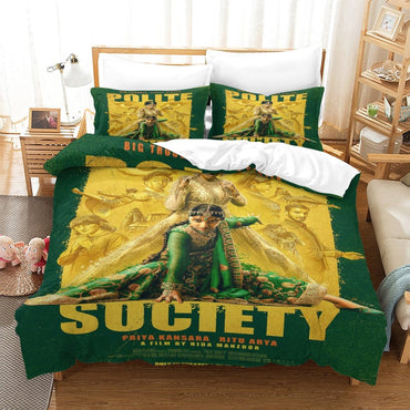 Polite Society Bedding Set Pattern Quilt Cover (Online Order Only)
