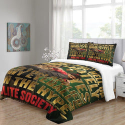 Polite Society Bedding Set Pattern Quilt Cover (Online Order Only)