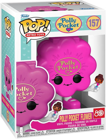 Polly Pocket Flower Pink Funko Pop! Vinyl Figure #157 with Funko Protector (Online Order Only)