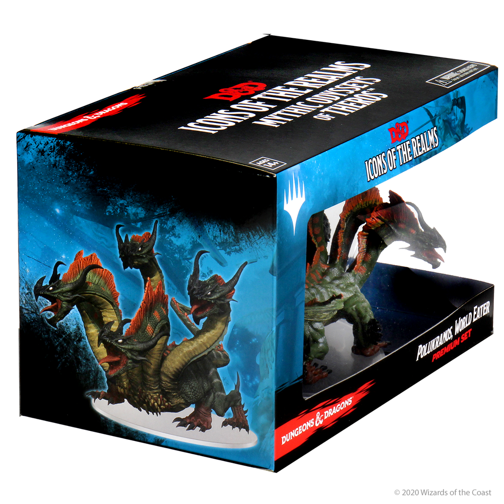 D&D: Icons of the Realms - Mythic Odysseys of Theros - Polukranos, World Eater Premium Figure (ONLINE ORDER ONLY)