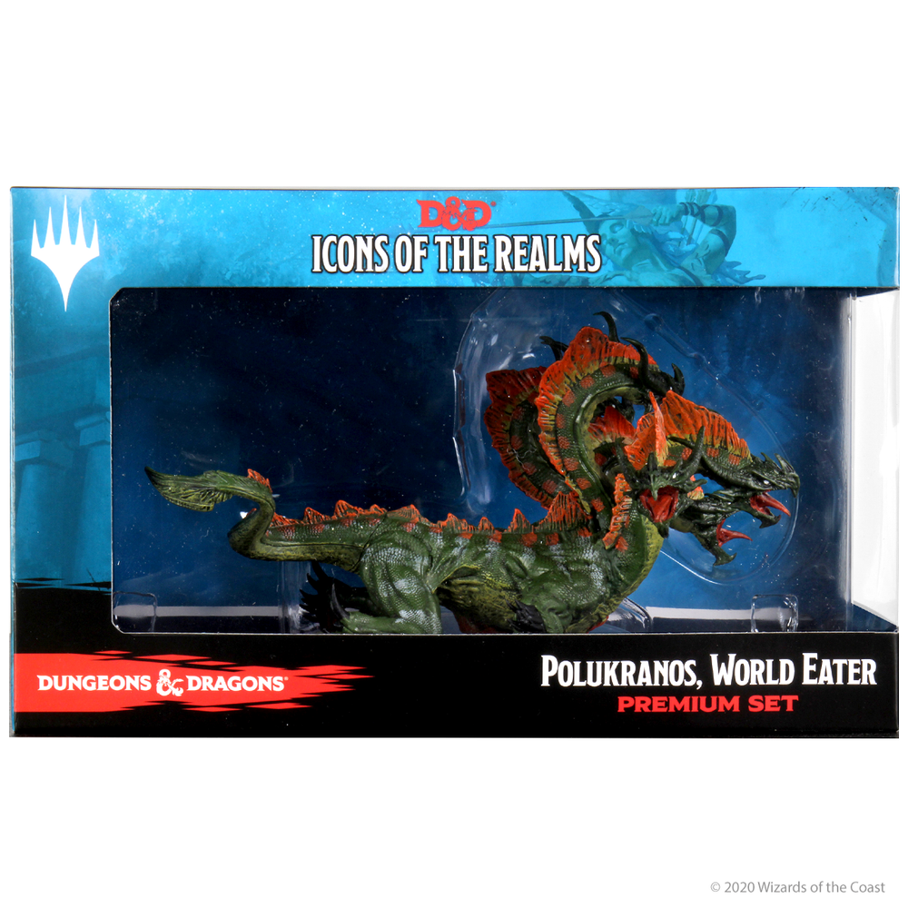 D&D: Icons of the Realms - Mythic Odysseys of Theros - Polukranos, World Eater Premium Figure (ONLINE ORDER ONLY)