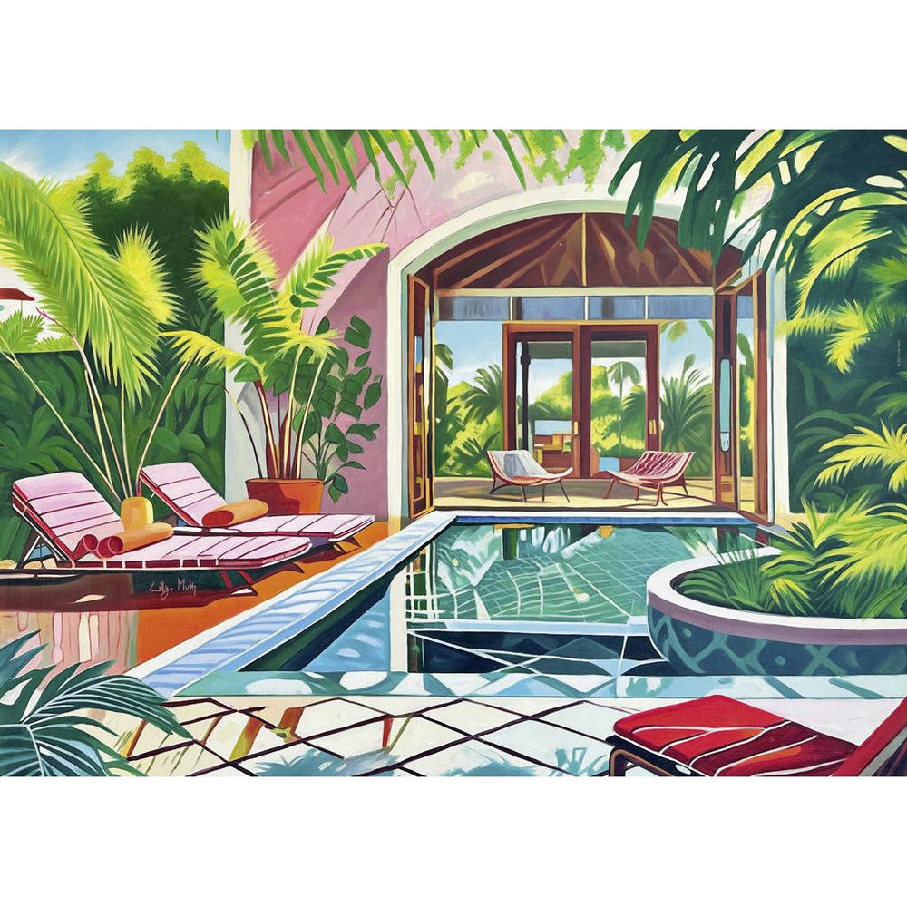 Pool Position Time Off 1000 Piece Jigsaw Puzzle Heye