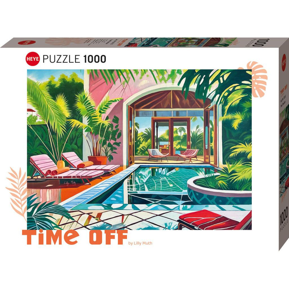 Pool Position Time Off 1000 Piece Jigsaw Puzzle Heye