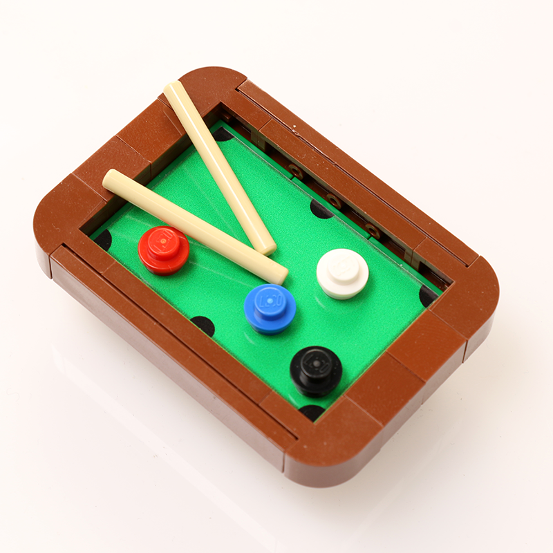 Pool Table Building Kit made from LEGO parts (Online Order Only)
