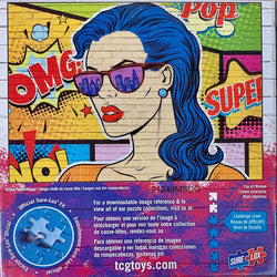 Pop Art Women Street Murals 1000 Piece Jigsaw Puzzle Sure Lox (ONLINE ORDER ONLY)