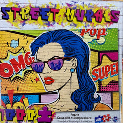 Pop Art Women Street Murals 1000 Piece Jigsaw Puzzle Sure Lox (ONLINE ORDER ONLY)