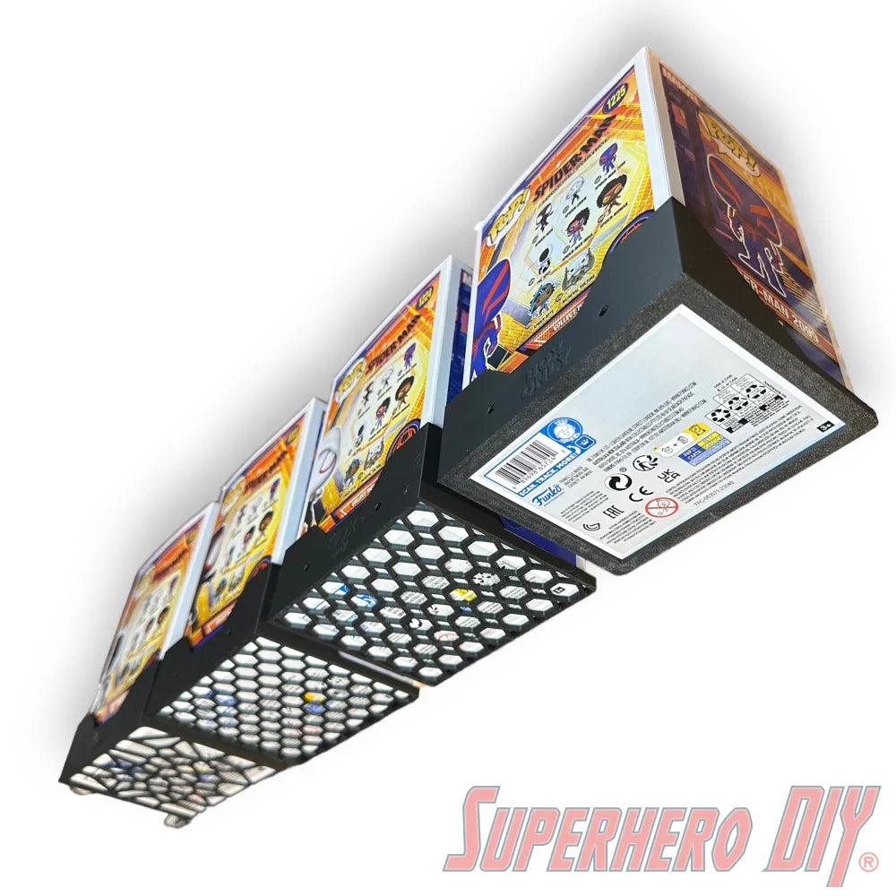 Pop Box Floating Shelf Wall Mount with Command Strips | Fits Soft Cases or Funko Pop Box only (ONLINE ORDER ONLY)