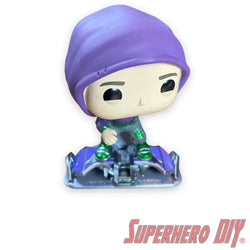 Pop Shelf for Green Goblin | Fits Funko Pop! Green Goblin from Spider-Man No Way Home | Comes with command strip | No drilling or screws (ONLINE ORDER ONLY)
