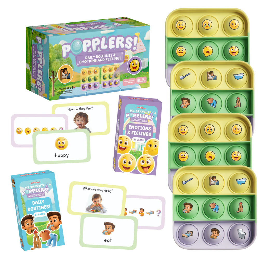 Popplers: Daily Routines & Emotions and Feelings (ONLINE ORDER ONLY)