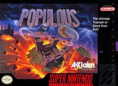 Populous - Super Nintendo (ONLINE ORDER ONLY)