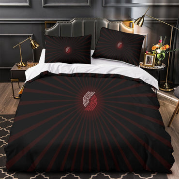 Portland Trail Blazers Bedding Set Duvet Cover Without Filler (Online Order Only)
