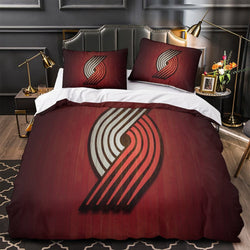 Portland Trail Blazers Bedding Set Duvet Cover Without Filler (Online Order Only)