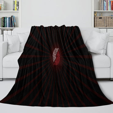 Portland Trail Blazers Blanket Flannel Fleece Throw Room Decoration (Online Order Only)