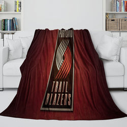 Portland Trail Blazers Blanket Flannel Fleece Throw Room Decoration (Online Order Only)