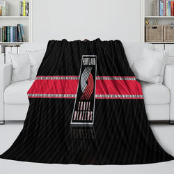 Portland Trail Blazers Blanket Flannel Fleece Throw Room Decoration (Online Order Only)