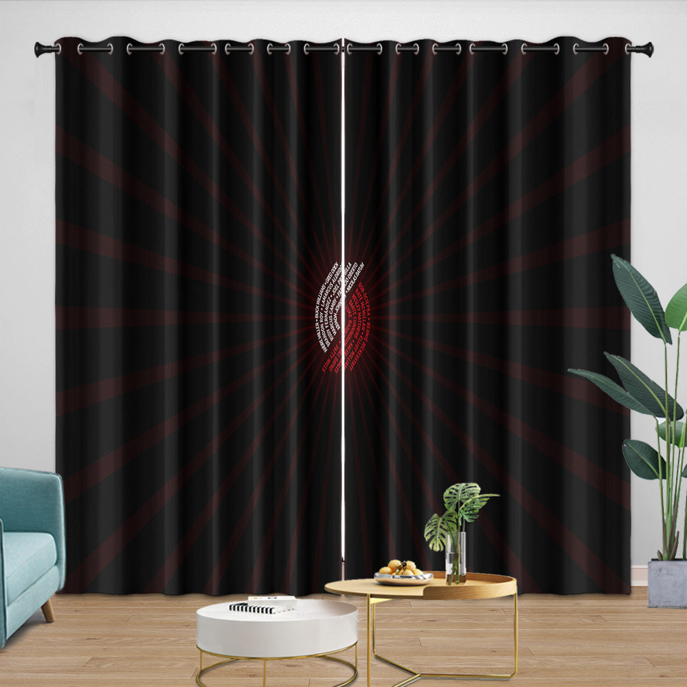 Portland Trail Blazers Curtains Blackout Window Drapes Room Decoration (Online Order Only)