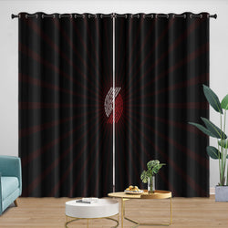 Portland Trail Blazers Curtains Blackout Window Drapes Room Decoration (Online Order Only)