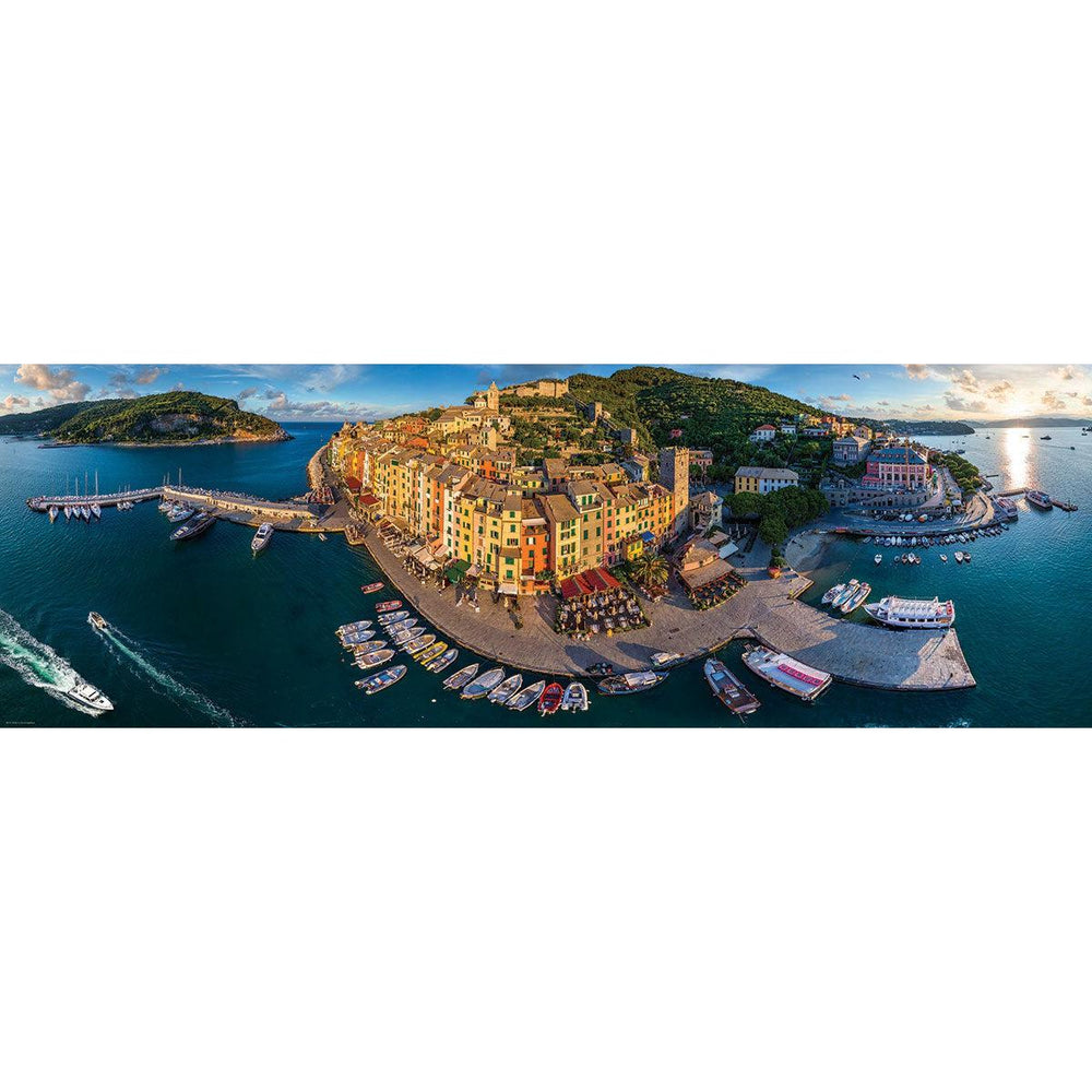 Porto Venere, Italy 1000 Piece Panoramic Jigsaw Puzzle Eurographics (ONLINE ORDER ONLY)