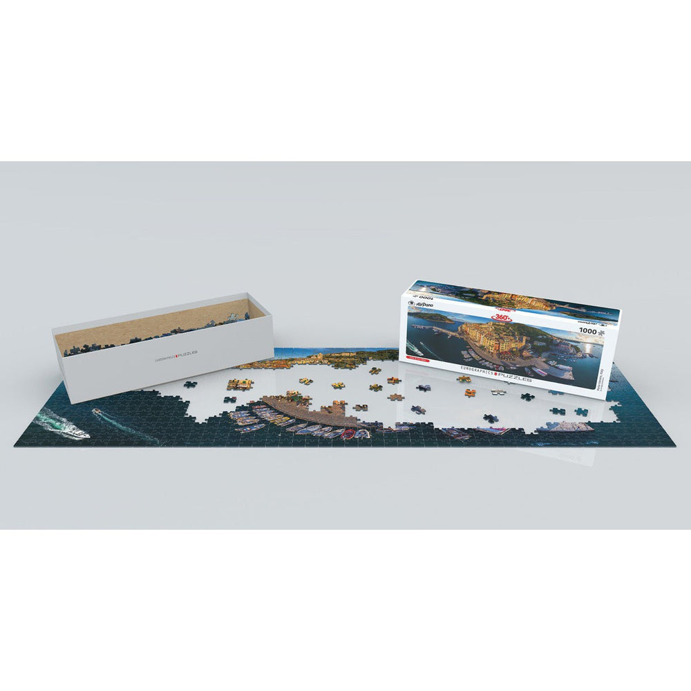 Porto Venere, Italy 1000 Piece Panoramic Jigsaw Puzzle Eurographics (ONLINE ORDER ONLY)