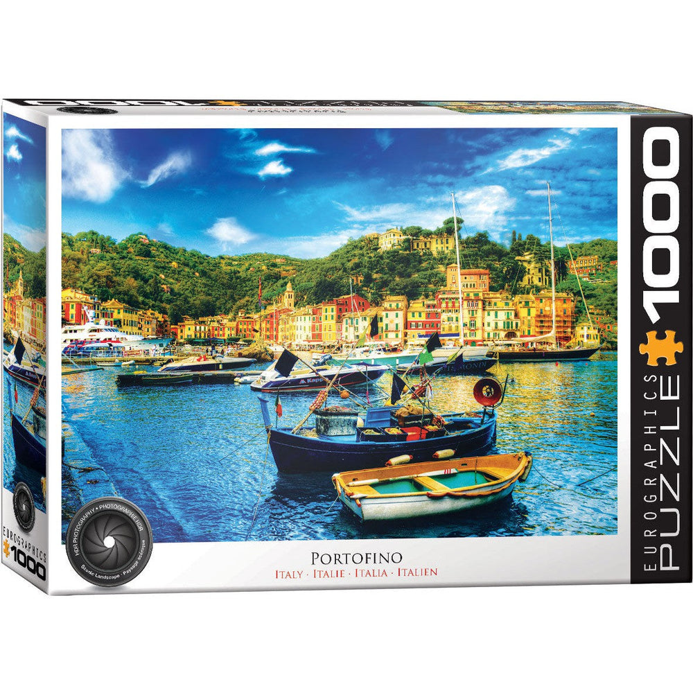 Portofino Italy 1000 Piece Jigsaw Puzzle Eurographics (ONLINE ORDER ONLY)