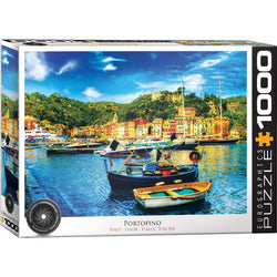 Portofino Italy 1000 Piece Jigsaw Puzzle Eurographics (ONLINE ORDER ONLY)