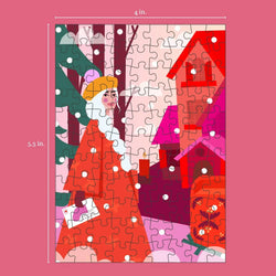 Postcard 99 Piece Mini Jigsaw Puzzle Puzzledly (ONLINE ORDER ONLY)
