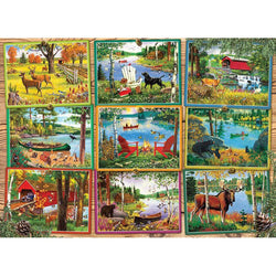 Postcards from Lake Country 1000 Piece Jigsaw Puzzle Cobble Hill (ONLINE ORDER ONLY)
