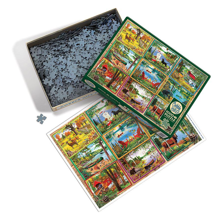 Postcards from Lake Country 1000 Piece Jigsaw Puzzle Cobble Hill (ONLINE ORDER ONLY)