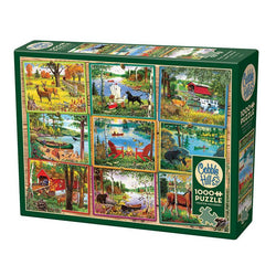 Postcards from Lake Country 1000 Piece Jigsaw Puzzle Cobble Hill (ONLINE ORDER ONLY)
