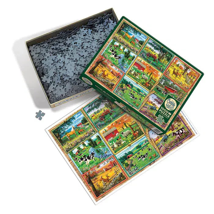 Postcards from the Farm 1000 Piece Jigsaw Puzzle Cobble Hill (ONLINE ORDER ONLY)