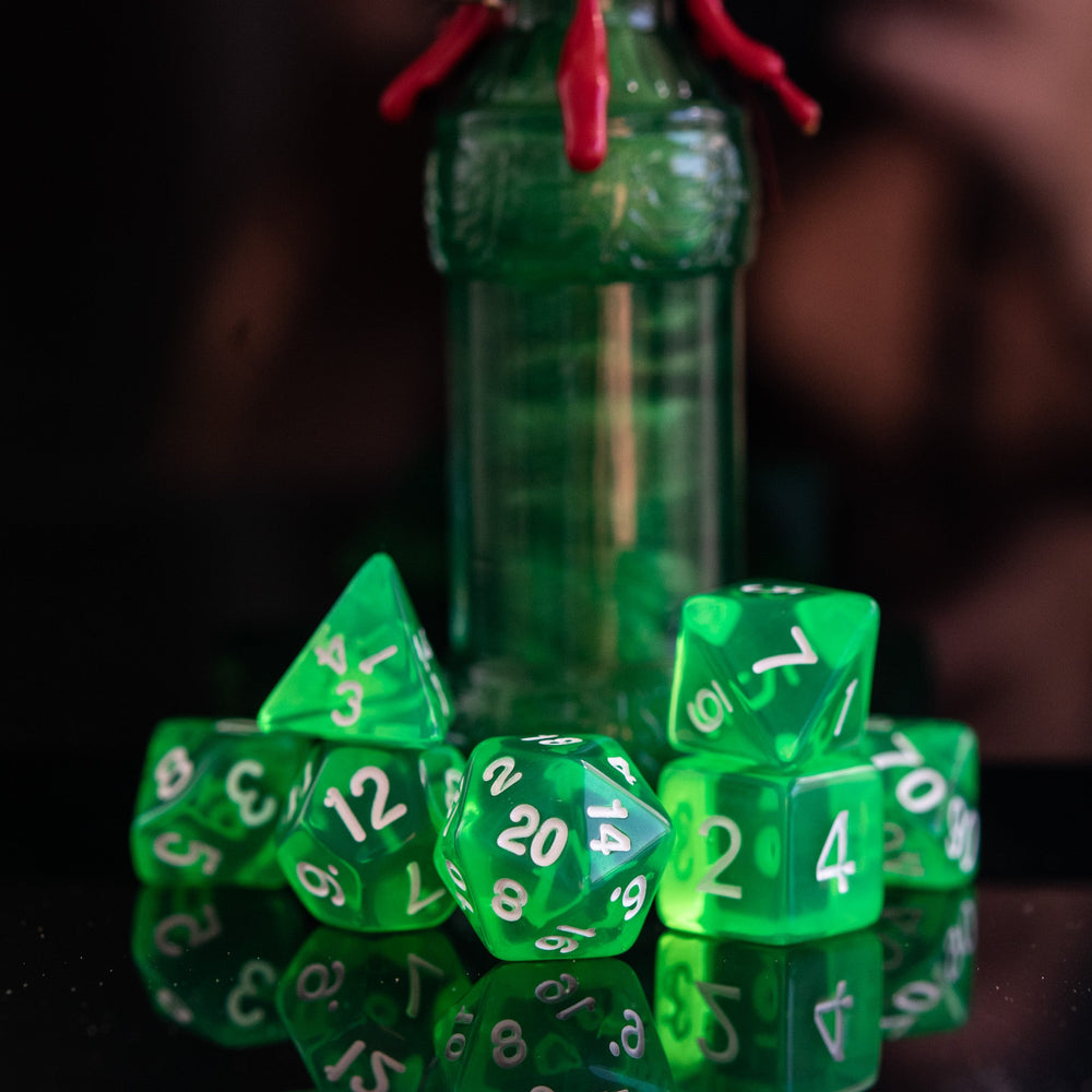 Pre-Order || Potion of Stamina Acrylic Dice Set