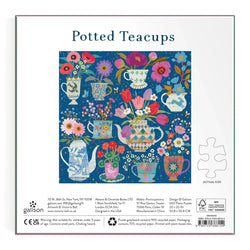 Potted Teacups 500 Piece Jigsaw Puzzle Galison