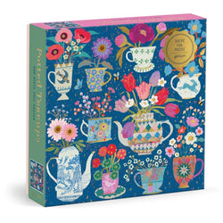 Potted Teacups 500 Piece Jigsaw Puzzle Galison