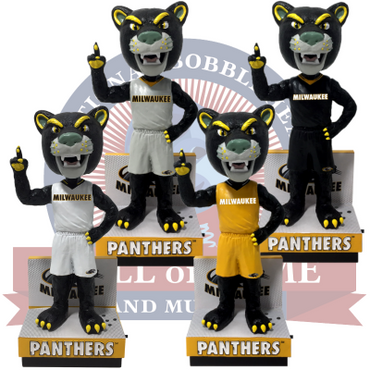 Pounce Panther Milwaukee Panthers Fight Song Mascot Bobbleheads (ONLINE ORDER ONLY)