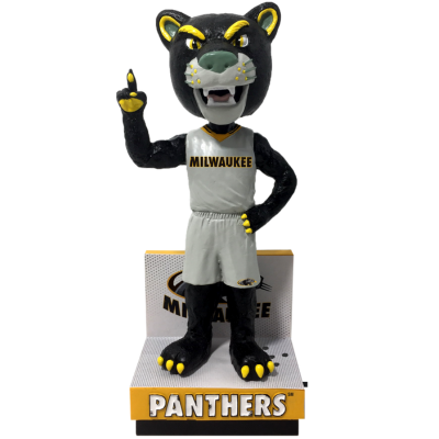 Pounce Panther Milwaukee Panthers Fight Song Mascot Bobbleheads (ONLINE ORDER ONLY)