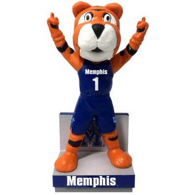 Pouncer the Tiger Memphis Tigers Mascot Bobbleheads (ONLINE ORDER ONLY)