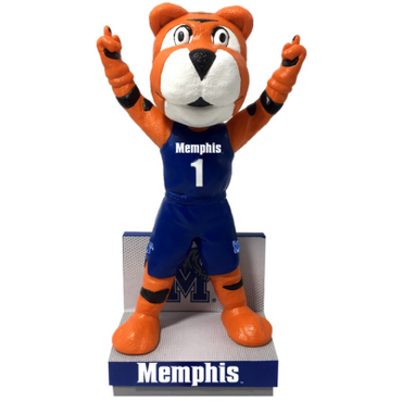 Pouncer the Tiger Memphis Tigers Mascot Bobbleheads (ONLINE ORDER ONLY)