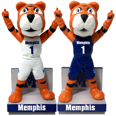 Pouncer the Tiger Memphis Tigers Mascot Bobbleheads (ONLINE ORDER ONLY)