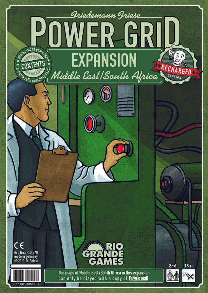 Power Grid: Middle East / South Africa (ONLINE ORDER ONLY)