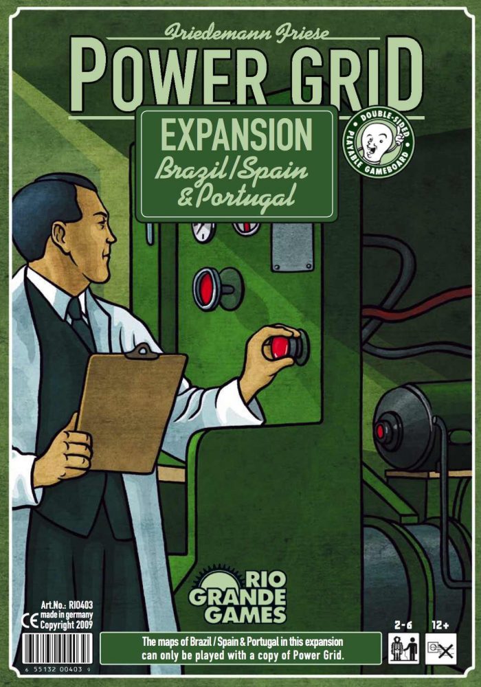 Power Grid: Brazil/Spain & Portugal (ONLINE ORDER ONLY)